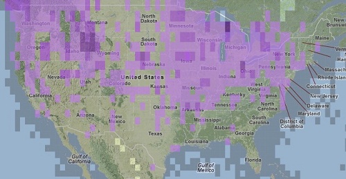 Trumpeter swan sightings: all years, all reports (via eBird) Trumpeter swans: all years, all reports (via eBird)