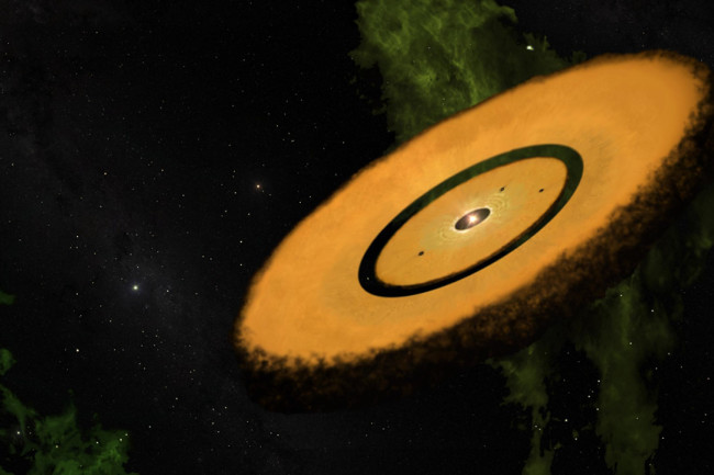 Peter Pan Planet Disk