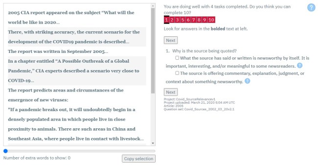 public editor screenshot misinformation