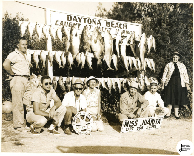daytona beach old sport fishing photo 1960s